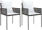 vidaXL - Tuinstoelen - 2 - st - met - kussens - 54x61x83 - cm - poly - rattan - bruin