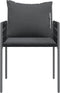 vidaXL - Tuinstoelen - 2 - st - met - kussens - 54x61x83 - cm - poly - rattan - zwart