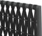 vidaXL - Tuinstoelen - 2 - st - met - kussens - 54x61x83 - cm - poly - rattan - zwart