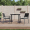 vidaXL - Tuinstoelen - 2 - st - met - kussens - 54x62,5x89 - cm - poly - rattan - zwart