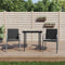 vidaXL - Tuinstoelen - 2 - st - met - kussens - 56x59x84 - cm - poly - rattan - zwart