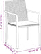 vidaXL - Tuinstoelen - 2 - st - met - kussens - 56x59x84 - cm - poly - rattan - zwart