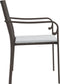 vidaXL - Tuinstoelen - 2 - st - met - kussens - 56x59x84 - cm - poly - rattan - bruin