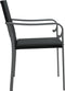 vidaXL - Tuinstoelen - 2 - st - met - kussens - 56x59x84 - cm - poly - rattan - zwart