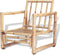 vidaXL - Tuinstoelen - 2 - st - met - kussens - bamboe