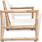 vidaXL - Tuinstoelen - 2 - st - met - kussens - bamboe