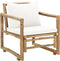 vidaXL - Tuinstoelen - 2 - st - met - kussens - bamboe