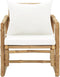 vidaXL - Tuinstoelen - 2 - st - met - kussens - bamboe