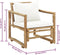 vidaXL - Tuinstoelen - 2 - st - met - kussens - bamboe