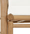 vidaXL - Tuinstoelen - 2 - st - met - kussens - bamboe
