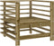 vidaXL - Tuinstoelen - 2 - st - met - kussens - geïmpregneerd - grenenhout