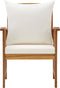 vidaXL - Tuinstoelen - 2 - st - met - kussens - massief - acaciahout