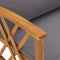 vidaXL - Tuinstoelen - 2 - st - met - kussens - massief - acaciahout