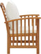vidaXL - Tuinstoelen - 2 - st - met - kussens - massief - acaciahout