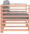 vidaXL - Tuinstoelen - 2 - st - met - kussens - massief - douglashout