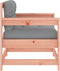 vidaXL - Tuinstoelen - 2 - st - met - kussens - massief - douglashout
