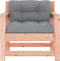 vidaXL - Tuinstoelen - 2 - st - met - kussens - massief - douglashout