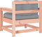 vidaXL - Tuinstoelen - 2 - st - met - kussens - massief - douglashout
