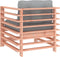 vidaXL - Tuinstoelen - 2 - st - met - kussens - massief - douglashout