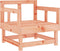 vidaXL - Tuinstoelen - 2 - st - met - kussens - massief - douglashout