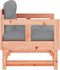 vidaXL - Tuinstoelen - 2 - st - met - kussens - massief - douglashout