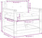 vidaXL - Tuinstoelen - 2 - st - met - kussens - massief - douglashout