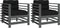 vidaXL - Tuinstoelen - 2 - st - met - kussens - massief - grenenhout - grijs