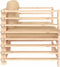 vidaXL - Tuinstoelen - 2 - st - met - kussens - massief - grenenhout
