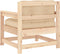 vidaXL - Tuinstoelen - 2 - st - met - kussens - massief - grenenhout