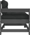 vidaXL - Tuinstoelen - 2 - st - met - kussens - massief - grenenhout - grijs