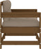 vidaXL - Tuinstoelen - 2 - st - met - kussens - massief - grenenhout - honingbruin