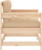 vidaXL - Tuinstoelen - 2 - st - met - kussens - massief - grenenhout