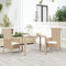 vidaXL - Tuinstoelen - 2 - st - met - kussens - poly - rattan - beige