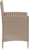 vidaXL - Tuinstoelen - 2 - st - met - kussens - poly - rattan - beige