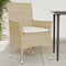 vidaXL - Tuinstoelen - 2 - st - met - kussens - poly - rattan - beige