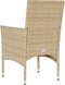 vidaXL - Tuinstoelen - 2 - st - met - kussens - poly - rattan - beige