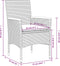 vidaXL - Tuinstoelen - 2 - st - met - kussens - poly - rattan - beige