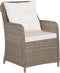 vidaXL - Tuinstoelen - 2 - st - met - kussens - poly - rattan - bruin