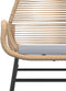 vidaXL - Tuinstoelen - 2 - st - met - kussens - poly - rattan - bruin