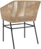 vidaXL - Tuinstoelen - 2 - st - met - kussens - poly - rattan - bruin