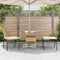 vidaXL - Tuinstoelen - 2 - st - met - kussens - poly - rattan - bruin