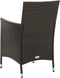 vidaXL - Tuinstoelen - 2 - st - met - kussens - poly - rattan - bruin