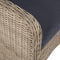 vidaXL - Tuinstoelen - 2 - st - met - kussens - poly - rattan - bruin