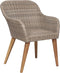 vidaXL - Tuinstoelen - 2 - st - met - kussens - poly - rattan - bruin
