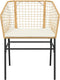 vidaXL - Tuinstoelen - 2 - st - met - kussens - poly - rattan - bruin