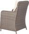vidaXL - Tuinstoelen - 2 - st - met - kussens - poly - rattan - bruin