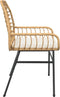 vidaXL - Tuinstoelen - 2 - st - met - kussens - poly - rattan - bruin