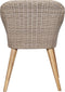 vidaXL - Tuinstoelen - 2 - st - met - kussens - poly - rattan - bruin