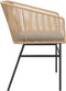 vidaXL - Tuinstoelen - 2 - st - met - kussens - poly - rattan - bruin