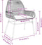 vidaXL - Tuinstoelen - 2 - st - met - kussens - poly - rattan - bruin